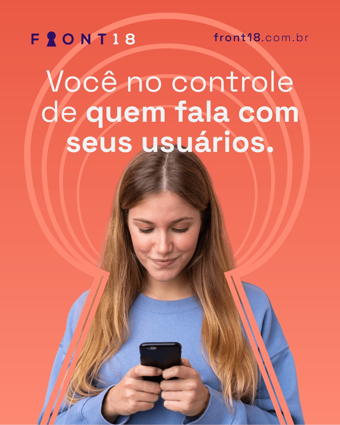 Front18 — Controle de acesso LGPD para verificação de idade